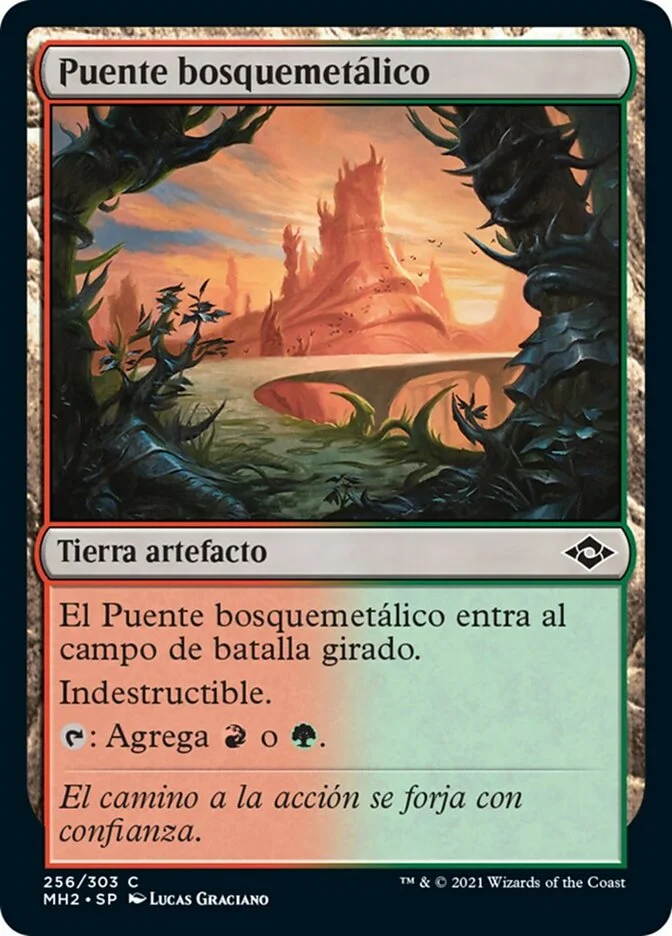 Puente bosquemetálico (Modern Horizons 2) - Magic: The Gathering in TCG Land México