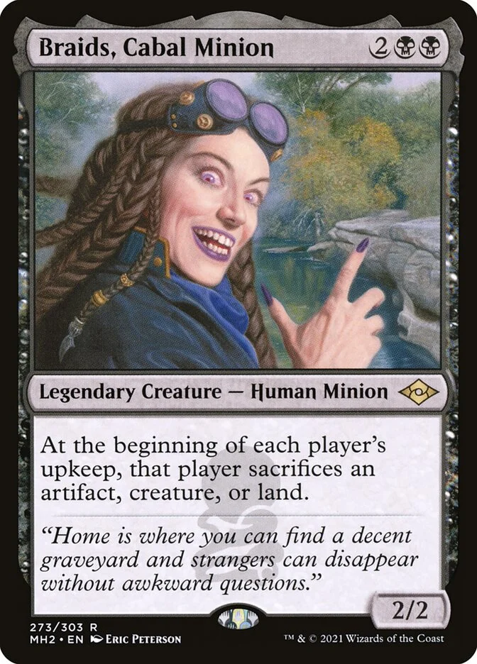 Braids, Cabal Minion (Modern Horizons 2) - Magic: The Gathering in TCG Land