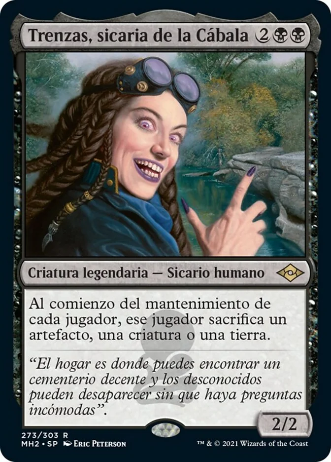 Trenzas, sicaria de la Cábala (Modern Horizons 2) - Magic: The Gathering in TCG Land