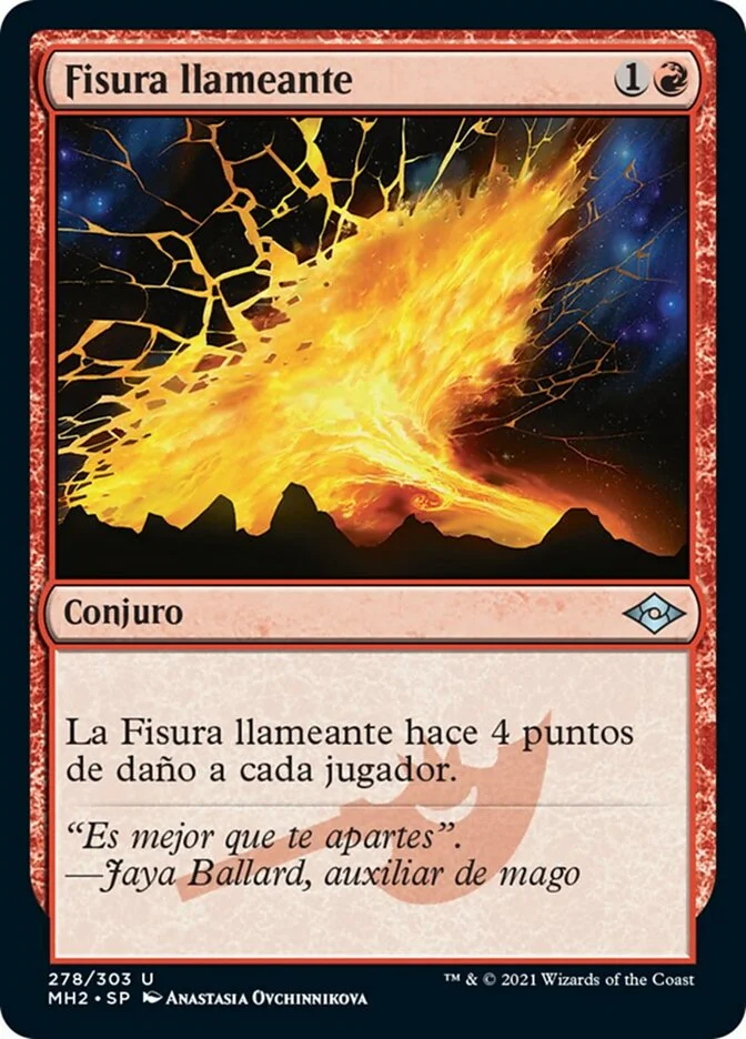 Fisura llameante (Modern Horizons 2) - Magic: The Gathering in TCG Land