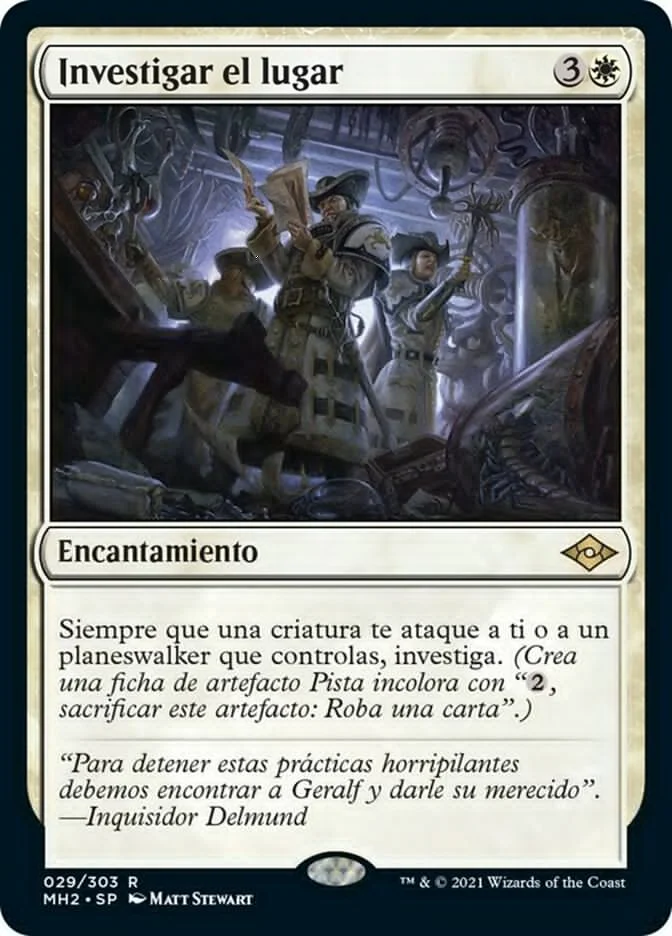 Investigar el lugar (Modern Horizons 2) - Magic: The Gathering in TCG Land