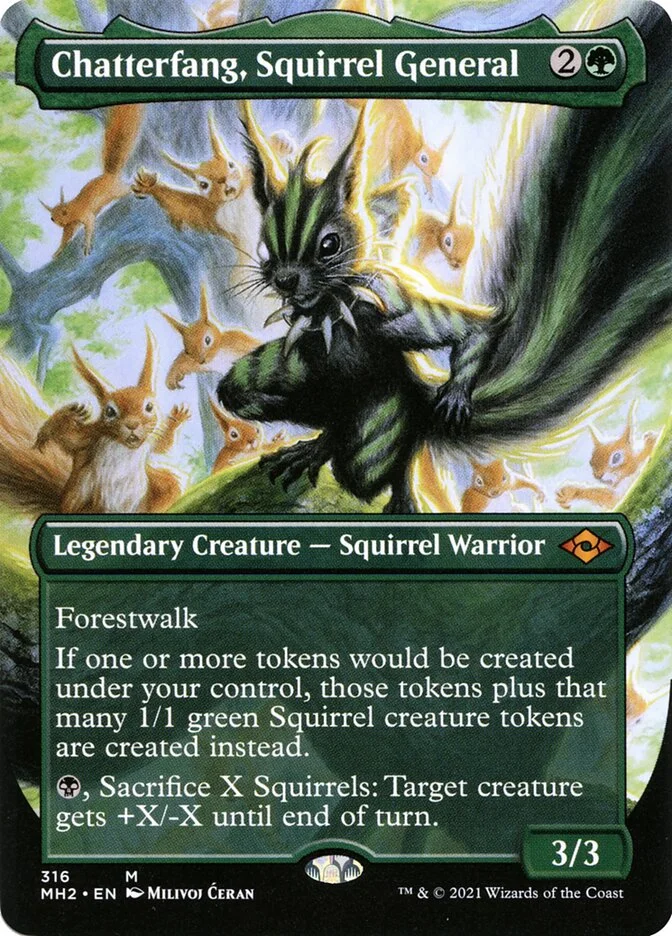 Chatterfang, Squirrel General (Modern Horizons 2) - Magic: The Gathering in TCG Land México