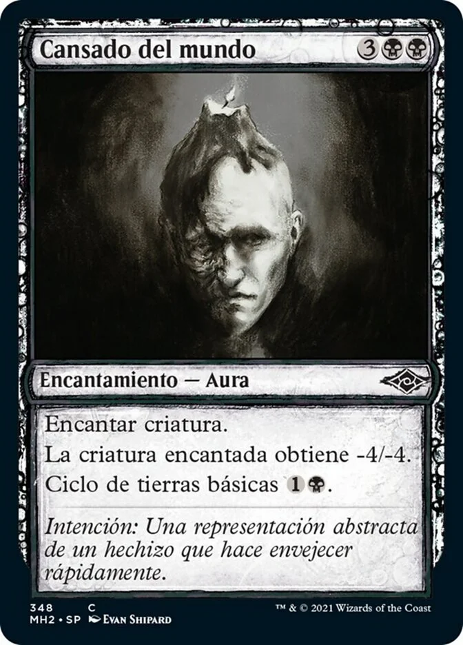 Cansado del mundo (Modern Horizons 2) - Magic: The Gathering in TCG Land