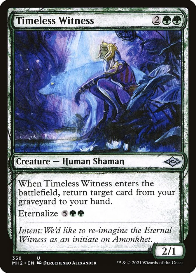 Timeless Witness (Modern Horizons 2) - Magic: The Gathering in TCG Land