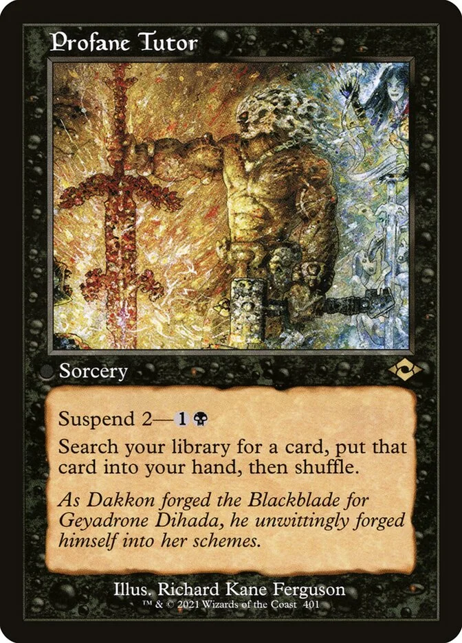Profane Tutor (Modern Horizons 2) - Magic: The Gathering in TCG Land