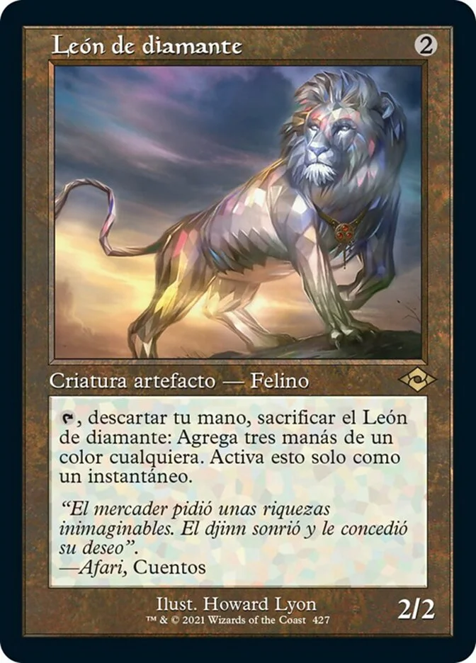 León de diamante (Modern Horizons 2) - Magic: The Gathering in TCG Land México