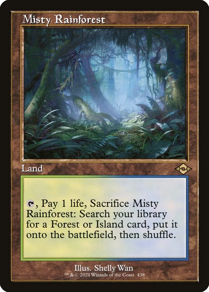 Misty Rainforest (Modern Horizons 2) - Magic: The Gathering in TCG Land