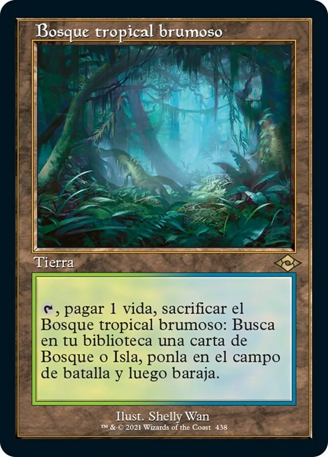 Bosque tropical brumoso (Modern Horizons 2) - Magic: The Gathering in TCG Land México