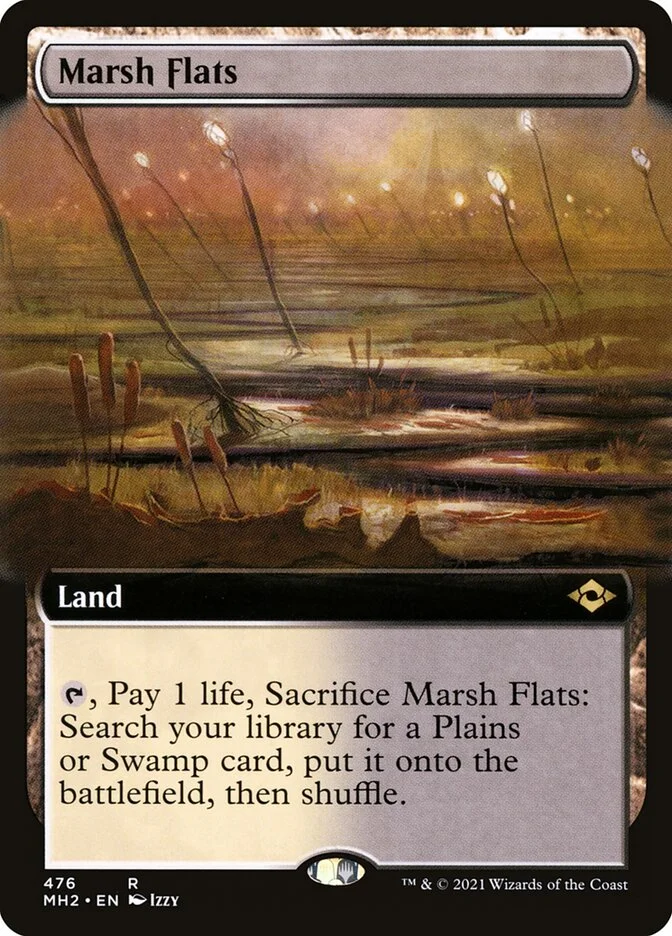 湿地の干潟/Marsh Flats SLU 4枚 英語 secret lair 湿地の干潟/Marsh Flats SLU 4枚 英語 secret lair 湿地の干潟