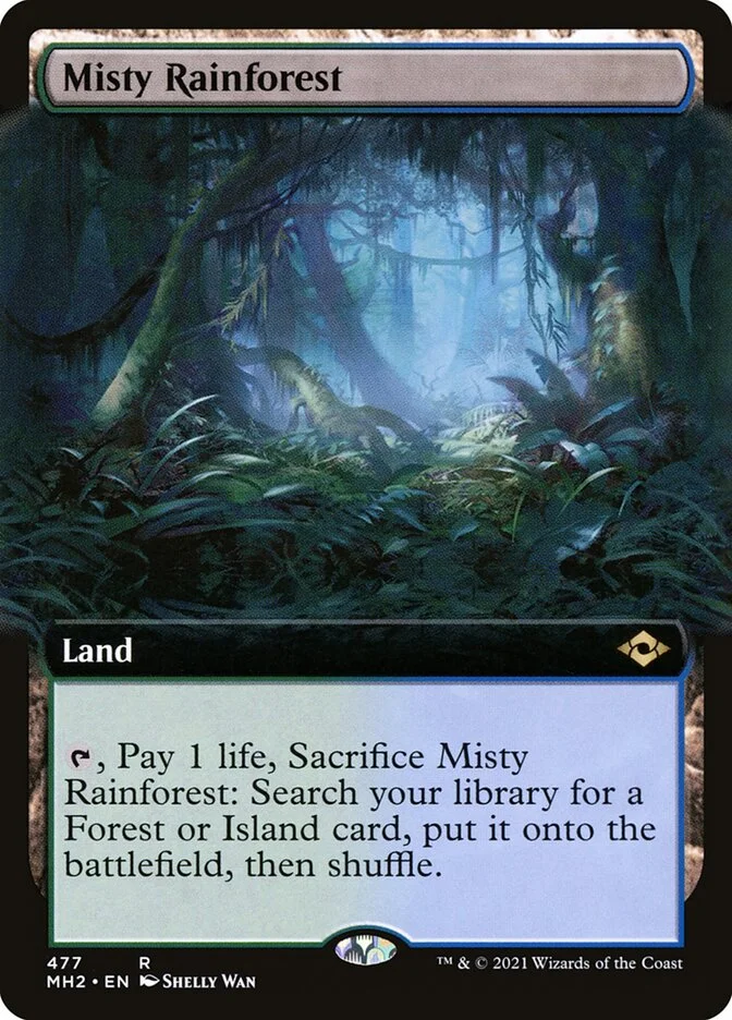 Misty Rainforest (Modern Horizons 2) - Magic: The Gathering in TCG Land