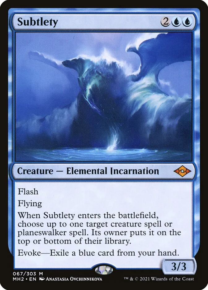 Subtlety MTG (Secret Lair Drop)