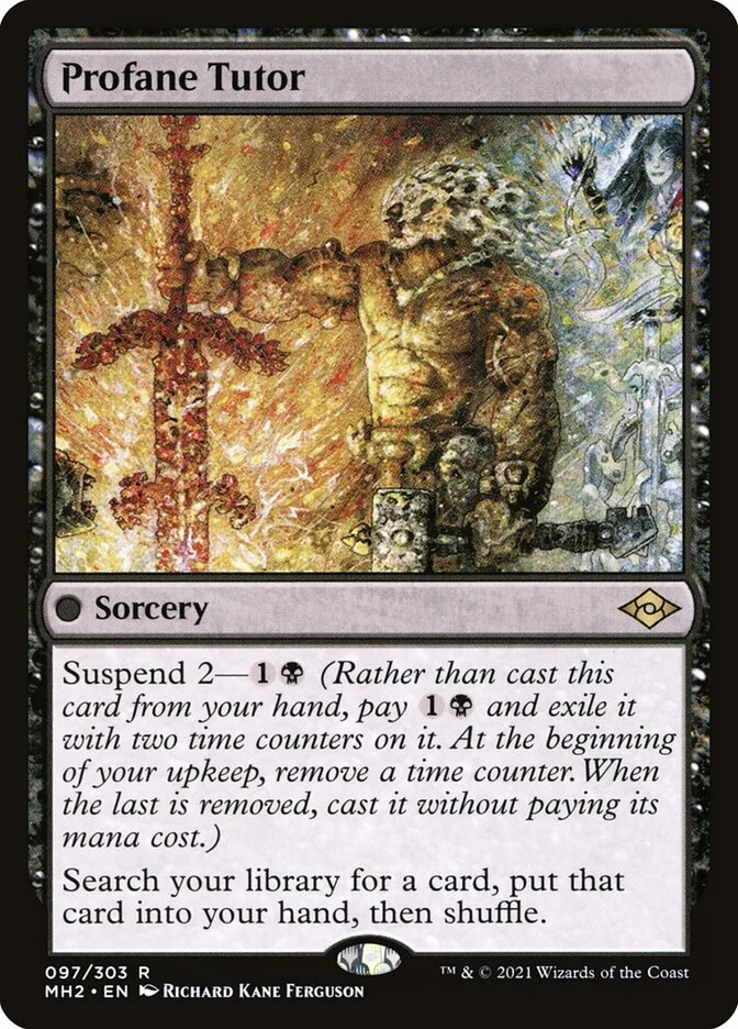 Profane Tutor (Modern Horizons 2) - Magic: The Gathering in TCG Land