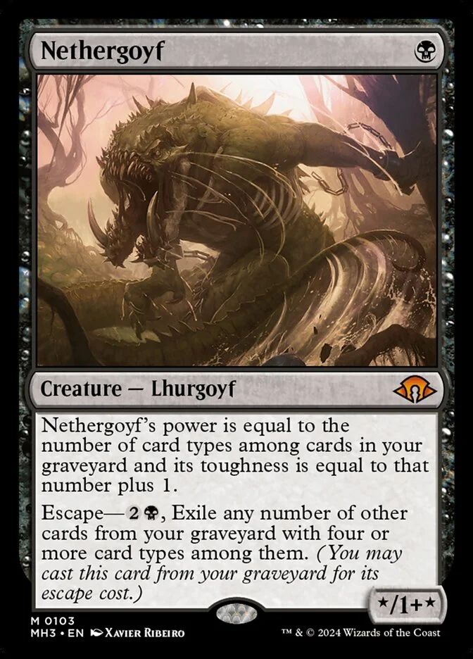 Nethergoyf (Modern Horizons 3) - Magic: The Gathering in TCG Land