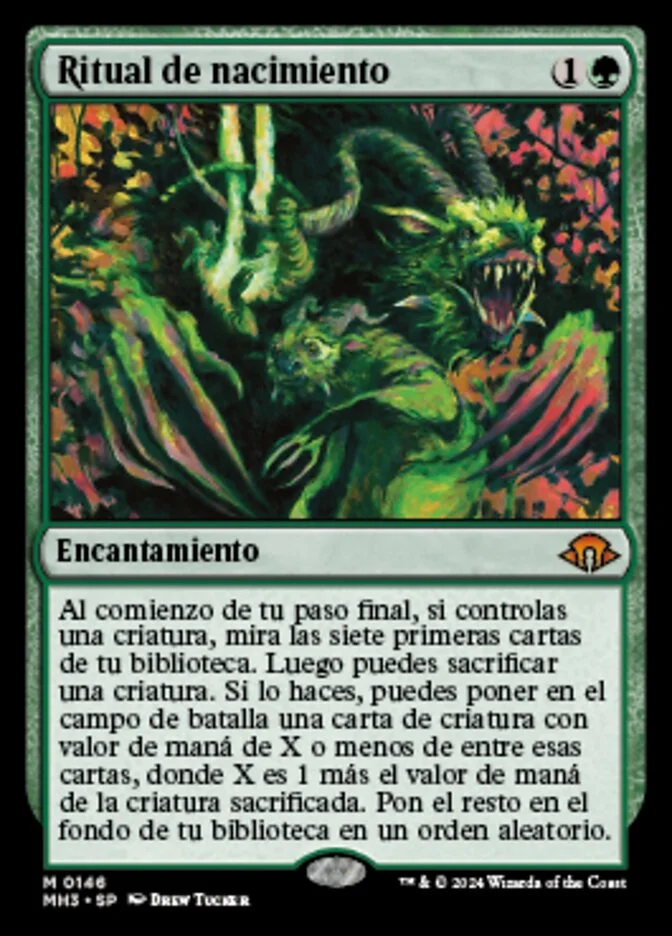 Ritual de nacimiento (Modern Horizons 3) - Magic: The Gathering in TCG Land