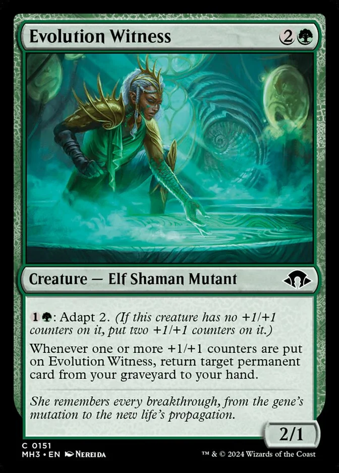 Evolution Witness (Modern Horizons 3) - Magic: The Gathering in TCG Land