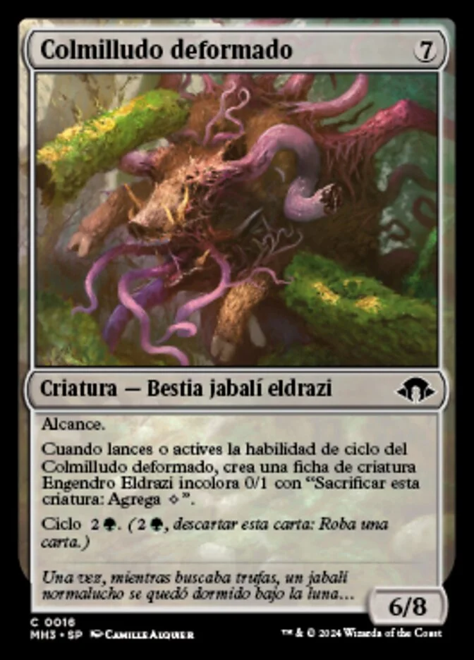 Colmilludo deformado (Modern Horizons 3) - Magic: The Gathering in TCG Land México