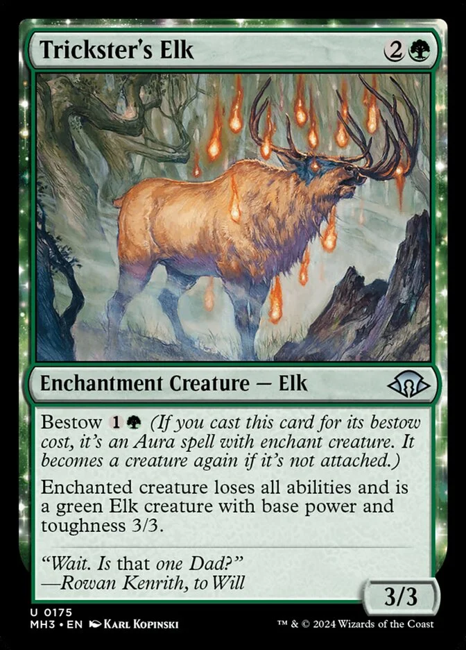 Trickster's Elk (Modern Horizons 3) - Magic: The Gathering in TCG Land
