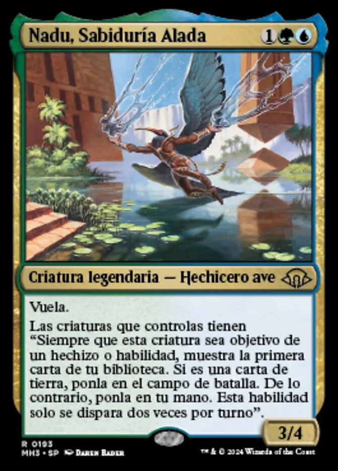 Nadu, Sabiduría Alada (Modern Horizons 3) - Magic: The Gathering in TCG Land
