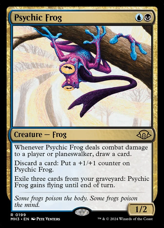 Psychic Frog (Modern Horizons 3) - Magic: The Gathering in TCG Land