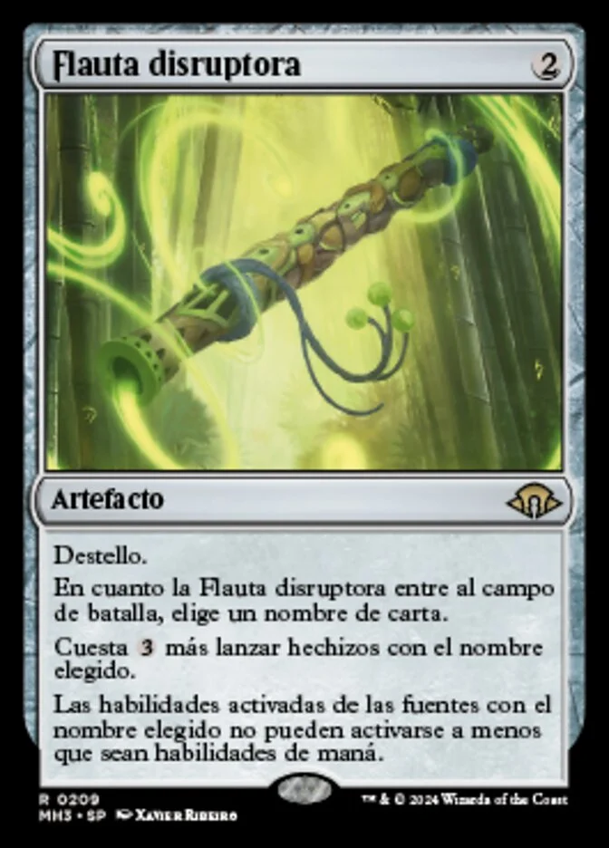 Flauta disruptora (Modern Horizons 3) - Magic: The Gathering in TCG Land