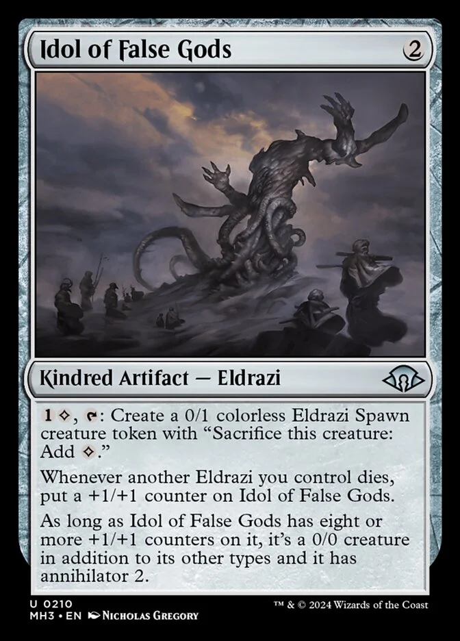 Idol of False Gods (Modern Horizons 3) - Magic: The Gathering in TCG Land