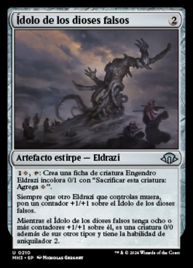 Ídolo de los dioses falsos (Modern Horizons 3) - Magic: The Gathering in TCG Land