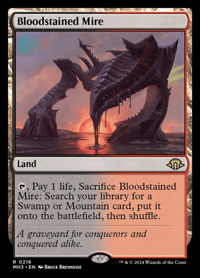 Bloodstained Mire (Modern Horizons 3) - Magic: The Gathering in TCG Land