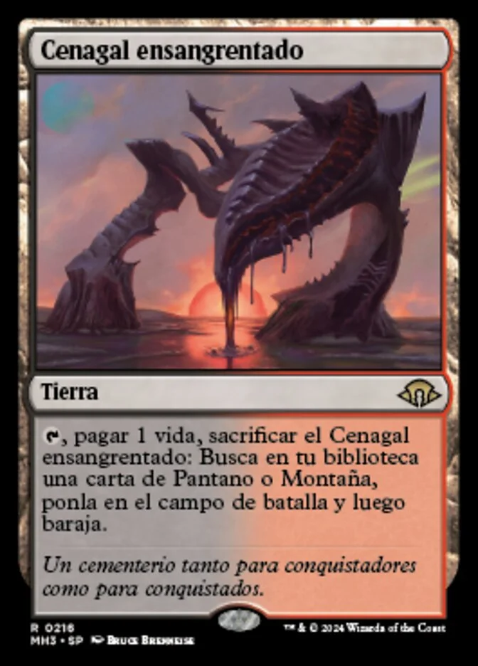 Cenagal ensangrentado (Modern Horizons 3) - Magic: The Gathering in TCG Land México