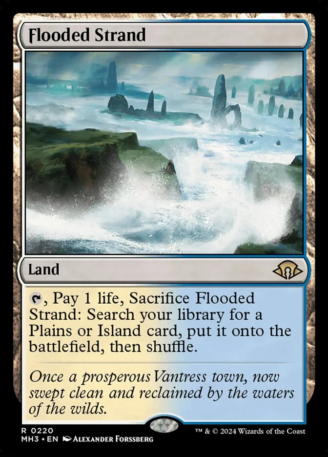 Flooded Strand (Modern Horizons 3) - Magic: The Gathering in TCG Land