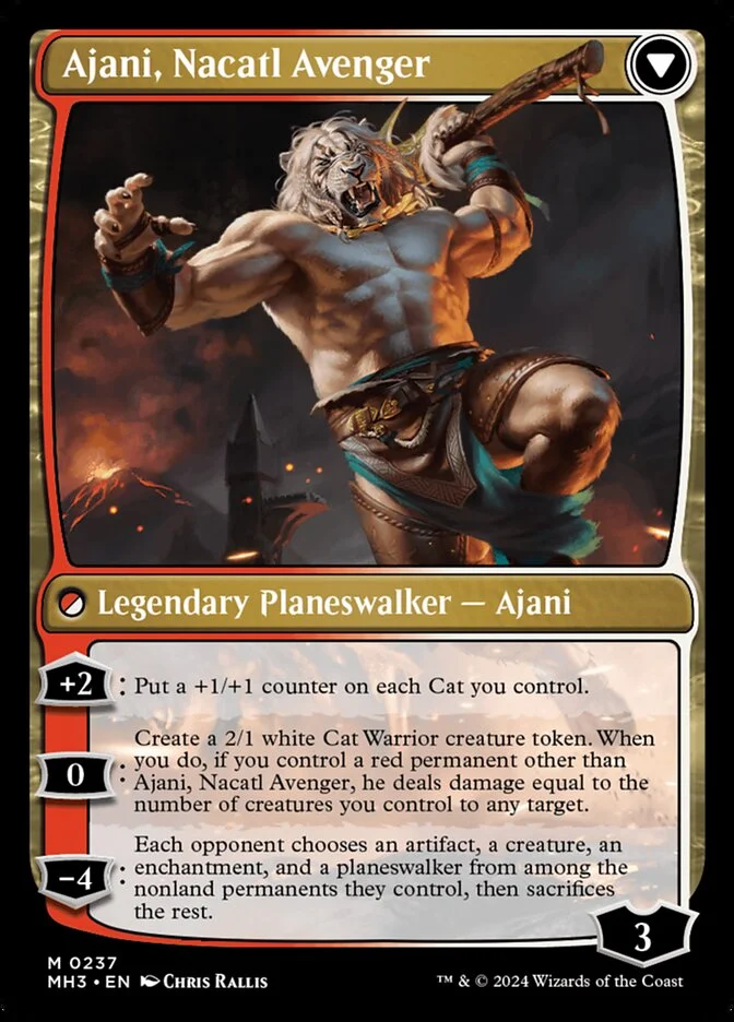 Ajani, Nacatl Avenger (Modern Horizons 3) - Magic: The Gathering in TCG Land