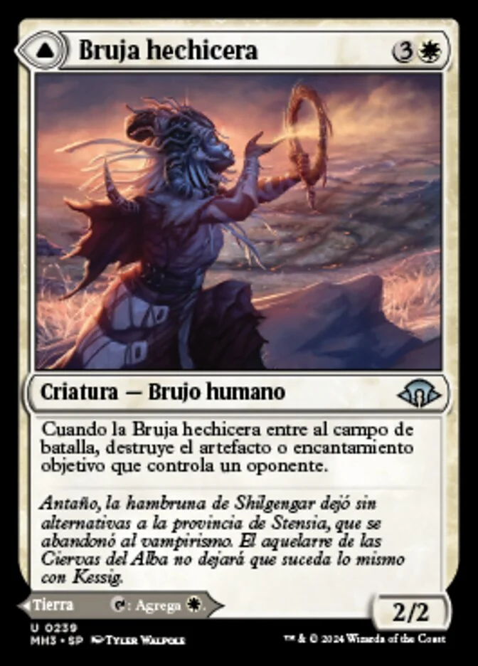 Bruja hechicera (Modern Horizons 3) - Magic: The Gathering in TCG Land