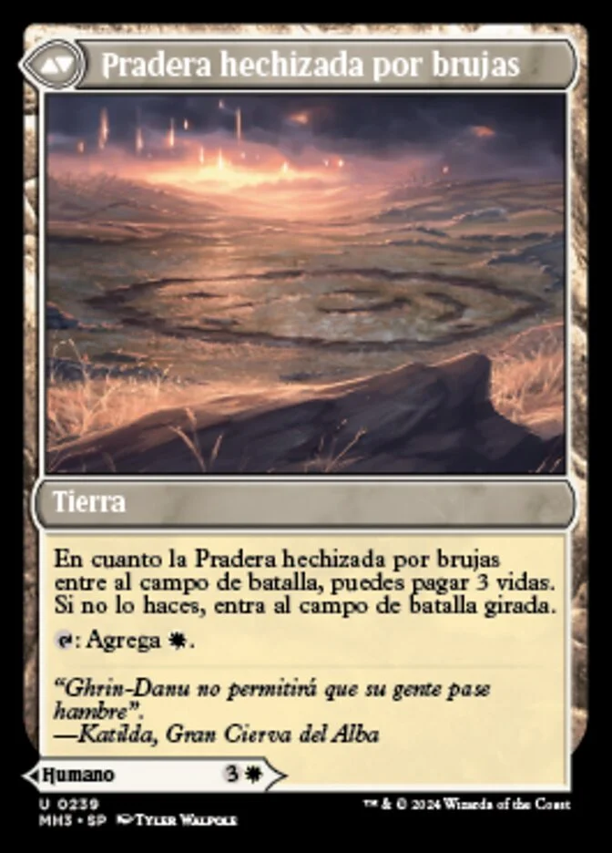 Pradera hechizada por brujas (Modern Horizons 3) - Magic: The Gathering in TCG Land