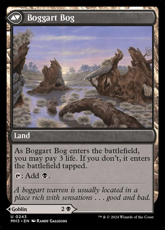 Boggart Bog (Modern Horizons 3) - Magic: The Gathering in TCG Land