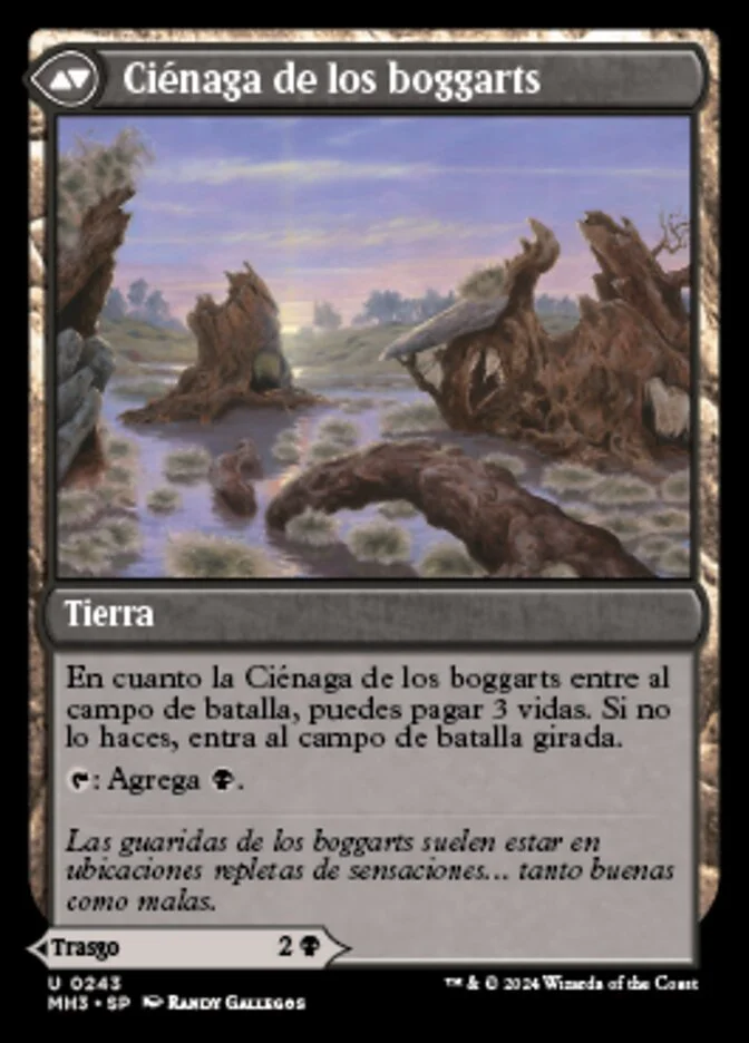 Ciénaga de los boggarts (Modern Horizons 3) - Magic: The Gathering in TCG Land