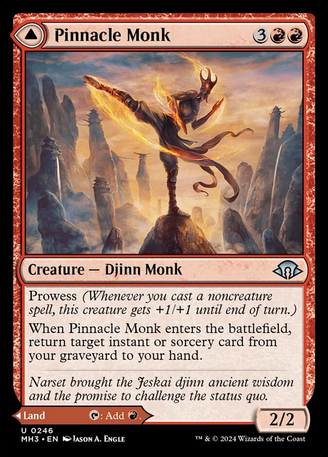 Pinnacle Monk (Modern Horizons 3) - Magic: The Gathering in TCG Land