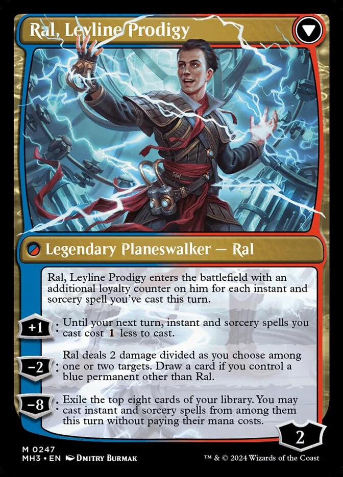 Ral, Leyline Prodigy (Modern Horizons 3) - Magic: The Gathering in TCG Land