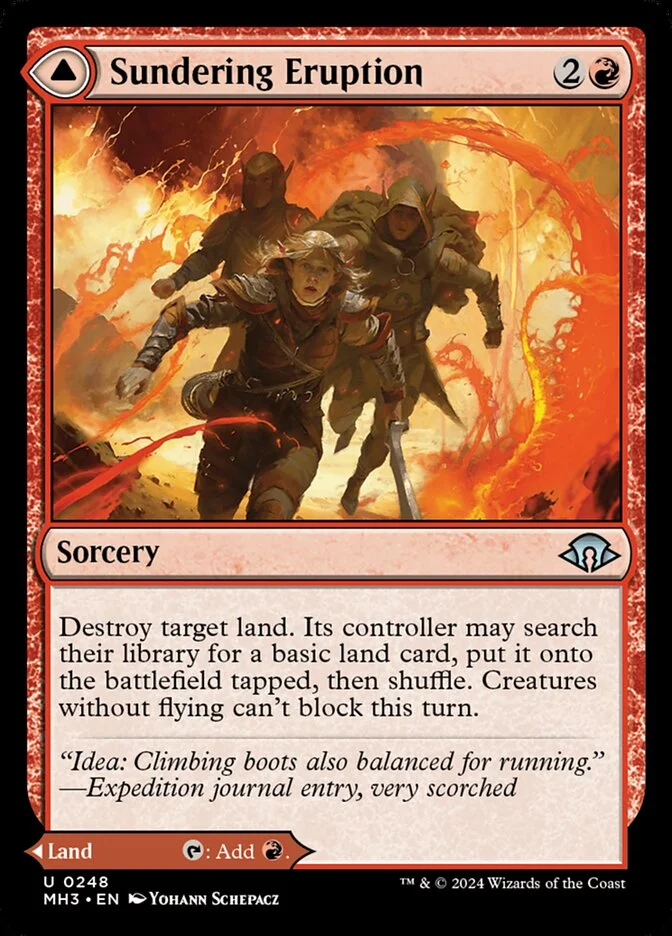 Sundering Eruption / Volcanic Fissure