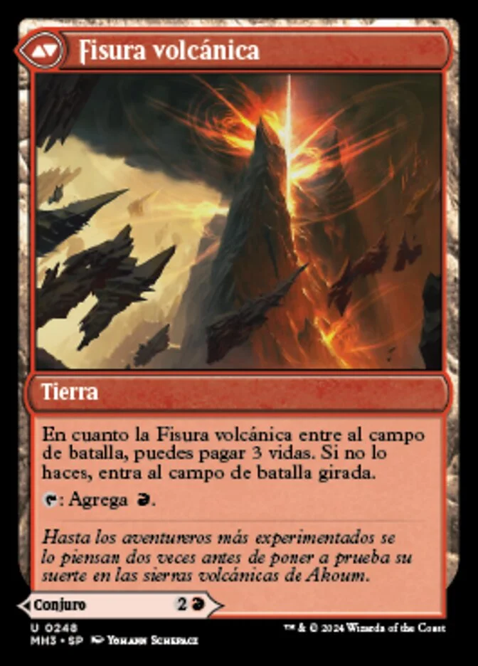 Fisura volcánica (Modern Horizons 3) - Magic: The Gathering in TCG Land