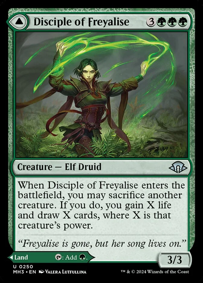 Disciple of Freyalise (Modern Horizons 3) - Magic: The Gathering in TCG Land