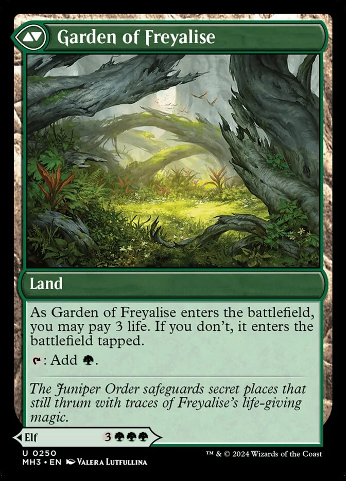 Garden of Freyalise (Modern Horizons 3) - Magic: The Gathering in TCG Land