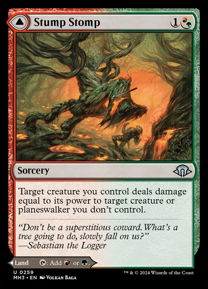 Stump Stomp (Modern Horizons 3) - Magic: The Gathering in TCG Land