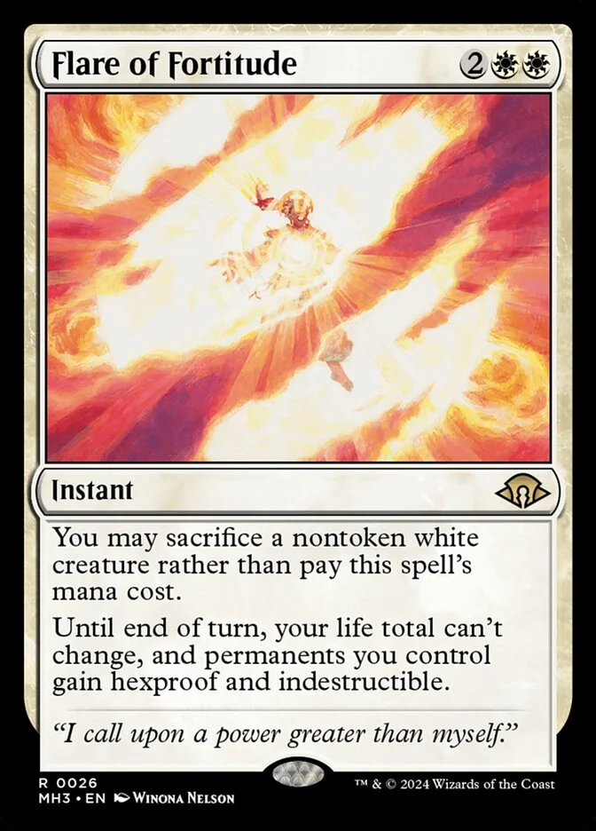 Flare of Fortitude (Modern Horizons 3) - Magic: The Gathering in TCG Land