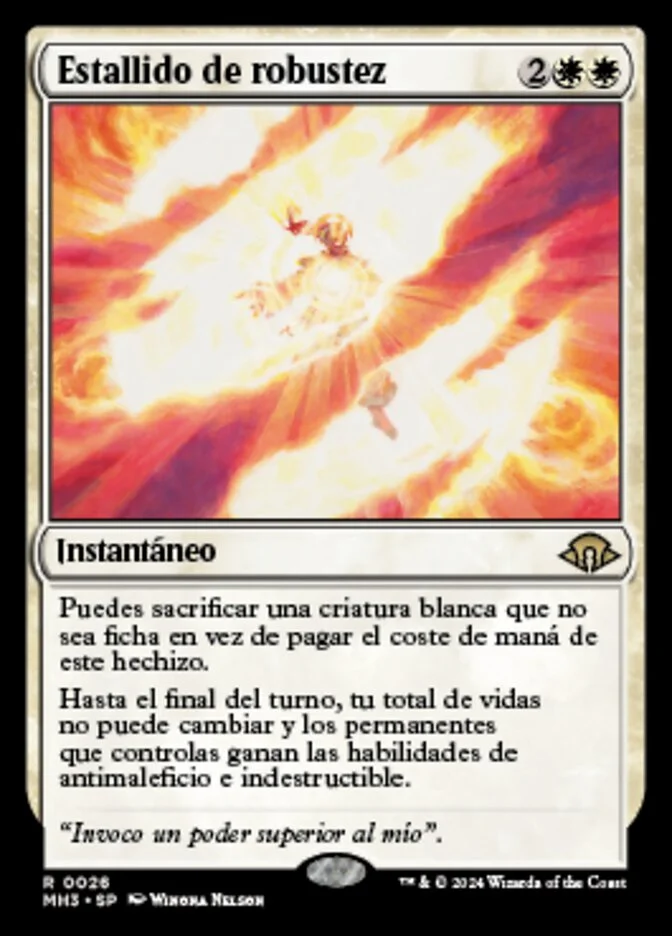 Estallido de robustez (Modern Horizons 3) - Magic: The Gathering in TCG Land