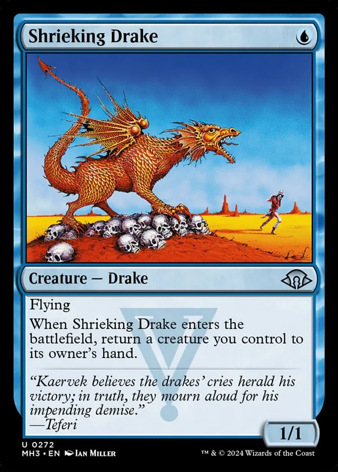 Shrieking Drake (Modern Horizons 3) - Magic: The Gathering in TCG Land