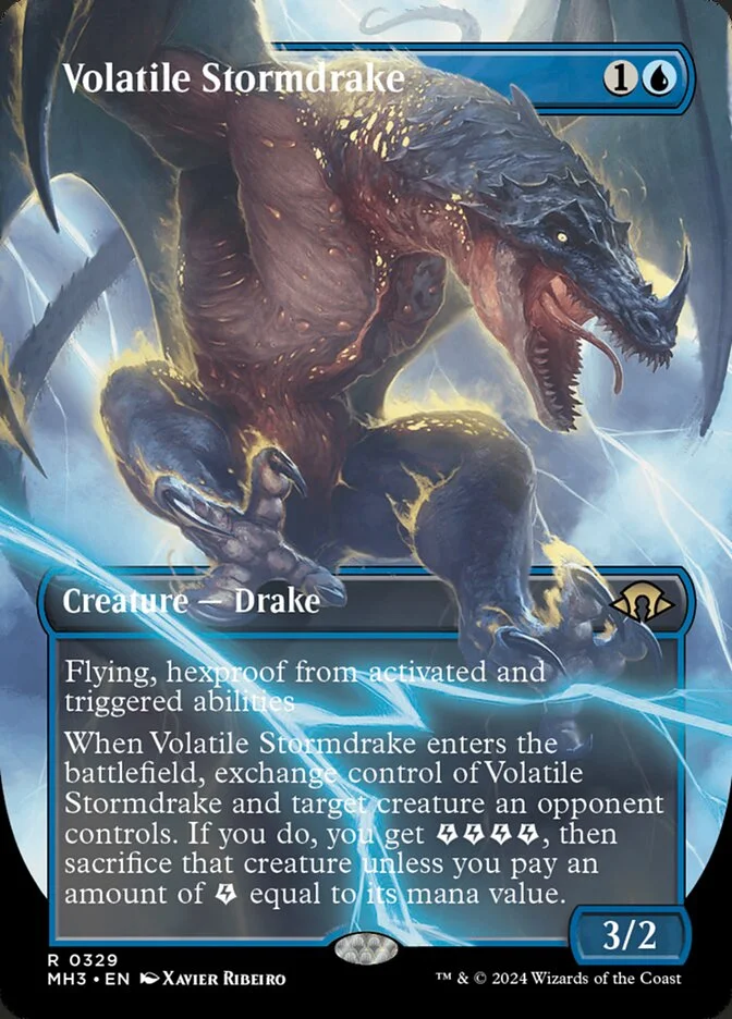 Volatile Stormdrake (Modern Horizons 3) - Magic: The Gathering in TCG Land México