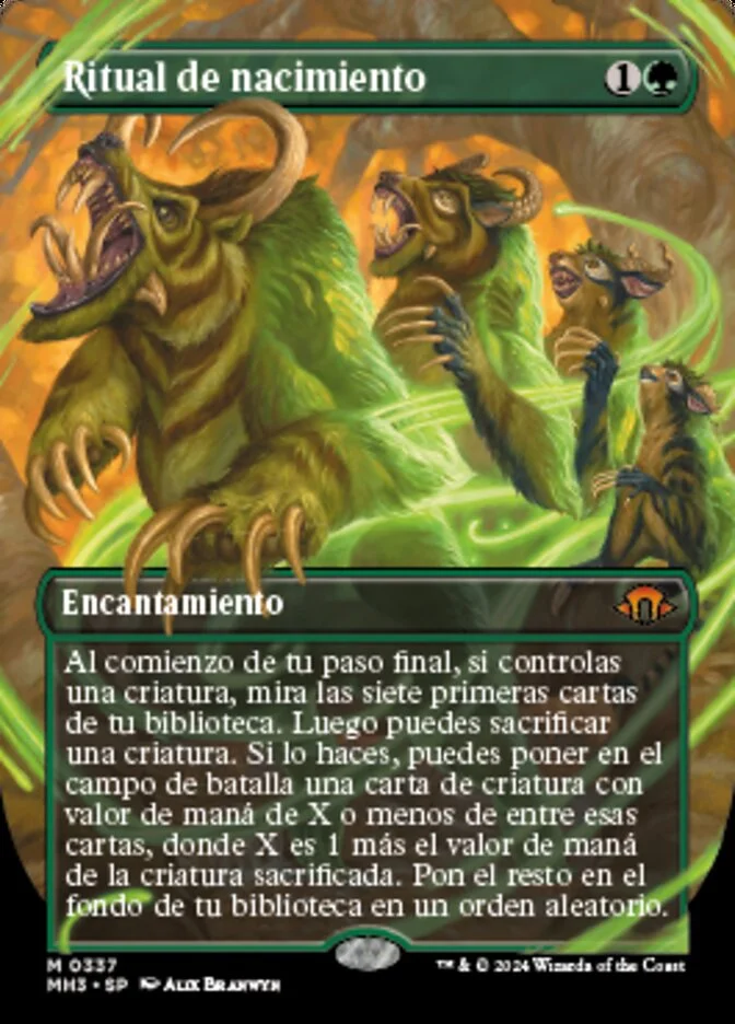 Ritual de nacimiento (Modern Horizons 3) - Magic: The Gathering in TCG Land