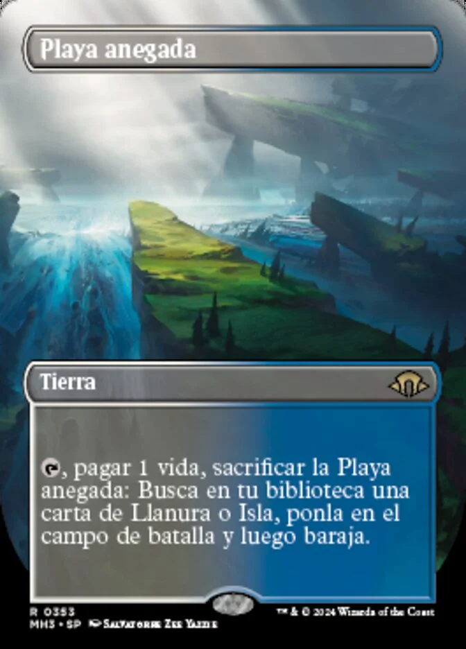 Playa anegada (Modern Horizons 3) - Magic: The Gathering in TCG Land