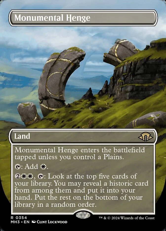 Monumental Henge (Modern Horizons 3) - Magic: The Gathering in TCG Land México