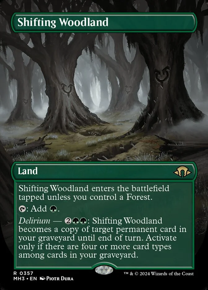 Shifting Woodland (Modern Horizons 3) - Magic: The Gathering in TCG Land