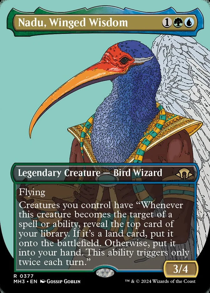Nadu, Winged Wisdom (Modern Horizons 3) - Magic: The Gathering in TCG Land México